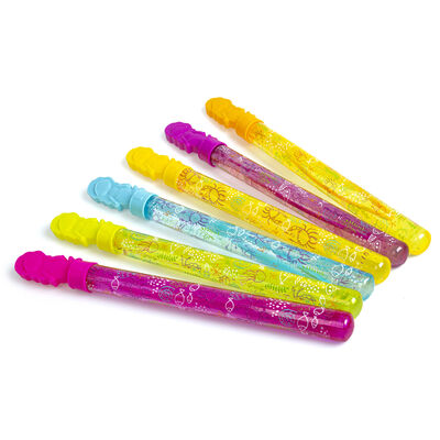 Mermaid Bubble Wands: Pack of 6 From 0.50 GBP | The Works