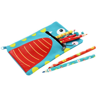 Dinosaur Zip Mouth Pencil Case image number 4