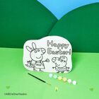 Peppa Pig Easter Paint Your Own Shaped Canvas image number 2