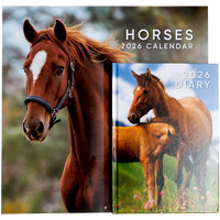 Horses 2026 Calendar & Diary Set