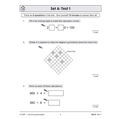 KS2 Maths SAT Buster: 10-Minute Tests image number 2