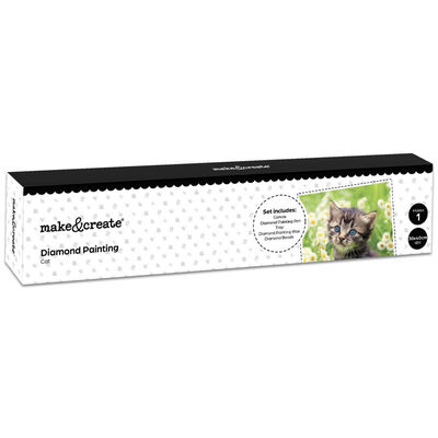 Diamond Painting: Cat image number 1