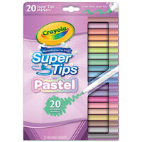 Crayola Pastel Super Tips: Pack of 20