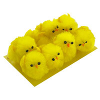 Easter Mini Fluffy Chicks: Pack of 8