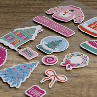 Christmas 3D Paper Toppers