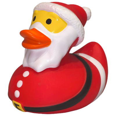 Large Festive Santa Duck image number 1
