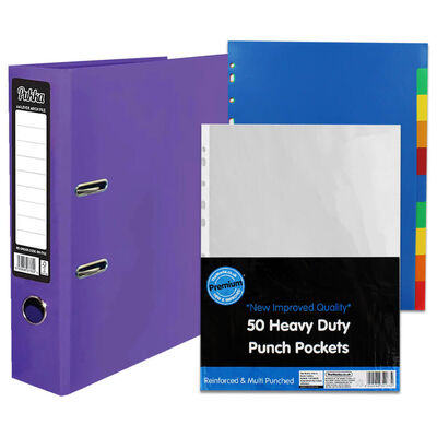 Purple Lever Arch Bundle image number 1