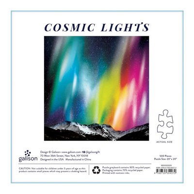 Cosmic Lights 500 Piece Jigsaw Puzzle image number 4