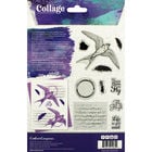Crafter's Companion Collage Photopolymer Stamp - Born to Fly image number 3