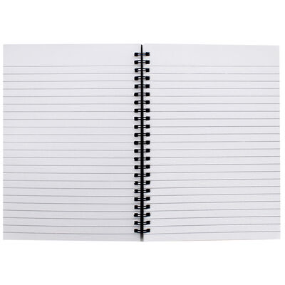 A5 Spiral Bound Lined Notebook image number 2