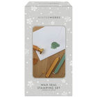 Christmas Wax Stamping Kit: Green & Gold image number 1