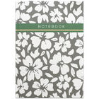 A5 Casebound Grey Floral Notebook image number 1