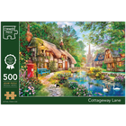 Cottageway Lane 500 Piece Jigsaw Puzzle image number 1