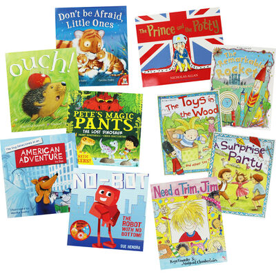 Funny Tales: 10 Kids Picture Books Bundle image number 1