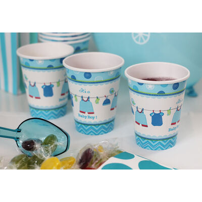 Its a Boy Baby Shower Paper Cups - 8 Pack image number 2