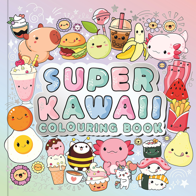Super Kawaii Colouring Book image number 1
