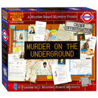 Murder on the Underground 6-in-1 Piece Jigsaw Puzzle image number 1