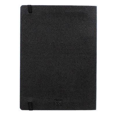 A5 Black Just Business Lined Notebook image number 3