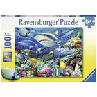 Shark Reef 100 Piece Jigsaw Puzzle image number 1