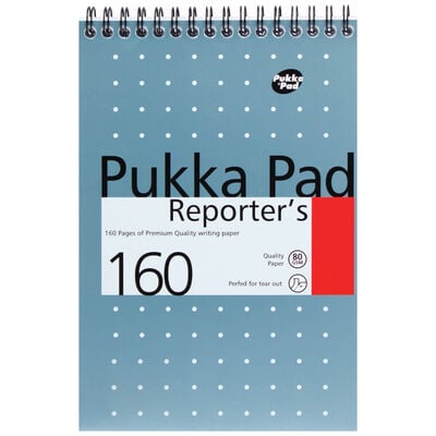 Metallic Pukka Reporter's Pad: 160 Pages image number 1