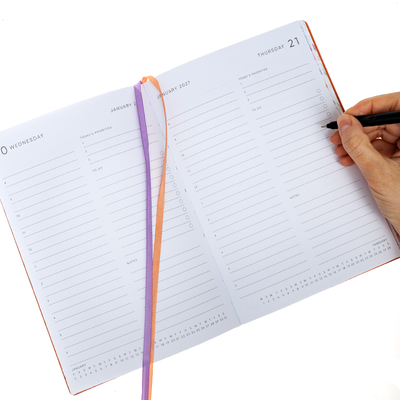 A5 Mid-Year 26-27 Diary: Sprayed Edge image number 3