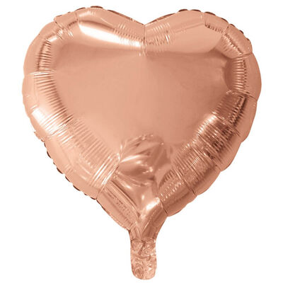 Mother's Day 18 Inch Rose Gold Helium Heart Balloon Bundle image number 4