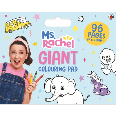 Ms. Rachel Giant Colouring Pad image number 1