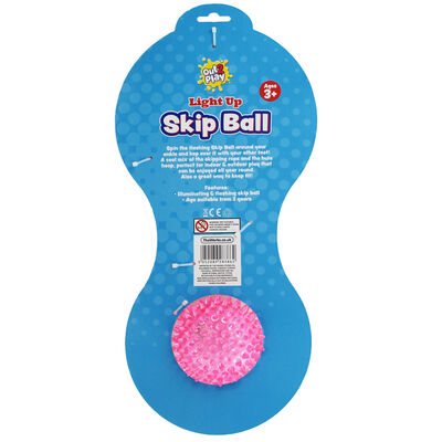 Out 2 Play - Light Up Skip Ball - Pink image number 4