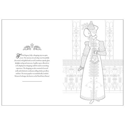 The Regency Colouring Book image number 2