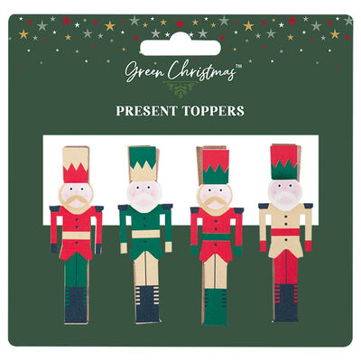 Christmas Character Peg Present Toppers: Assorted image number 2