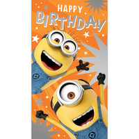Despicable Me Birthday Card