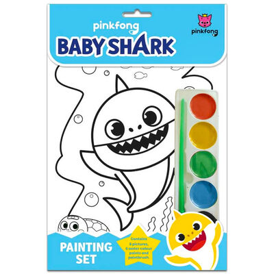 Baby Shark Painting Set image number 1