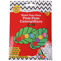 Make Your Own Pom Pom Caterpillars