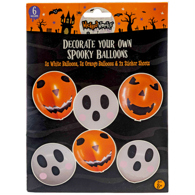 Halloween Decorate Your Own Spooky Balloons image number 1