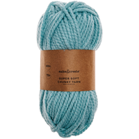 Super Soft Chunky Acrylic Yarn: Mint 200g