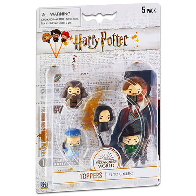 Harry Potter Pencil Toppers Pack of 5: Assorted image number 3