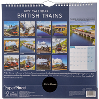 British Trains Square Calendar 2027