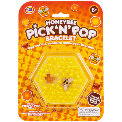 Pick N&rsquo; Pop Bracelets Kit: Honeybee image number 1