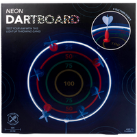 Neon Dart Board
