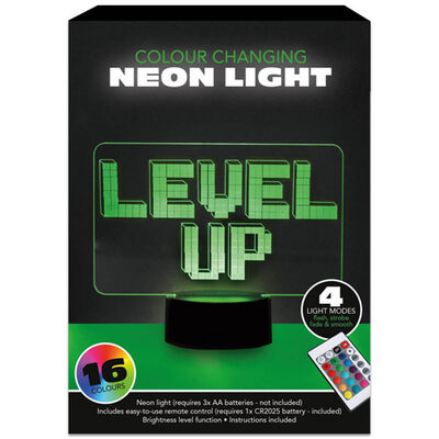 Gaming Colour Changing Neon Light: Assorted image number 1