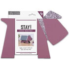 Stay Doggy Book Rest: Purple Herringbone image number 1
