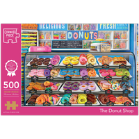 The Donut Shop 500 Piece Jigsaw Puzzle