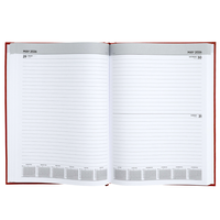 A4 Day a Page Red 2026 Diary