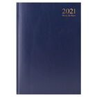 A5 Blue 2021 Week To View Diary image number 1