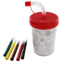 Colour Your Own Christmas Cup
