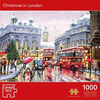 Christmas in London 1000 Piece Jigsaw Puzzle