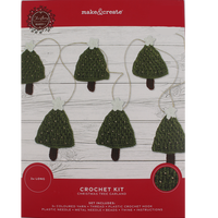 Christmas Tree Garland Crochet Kit