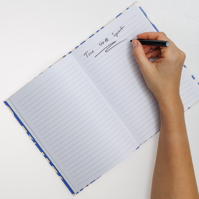 A5 Flexi Blue Marble Notebook image number 2