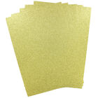 A4 Glitter Card Gold 300gsm 10 Sheets image number 2