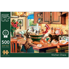 Kitchen Chaos 500 Piece Jigsaw Puzzle image number 1